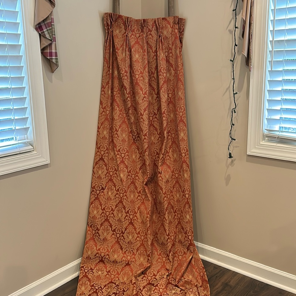Beautiful Custom Pinch Pleat Drapes